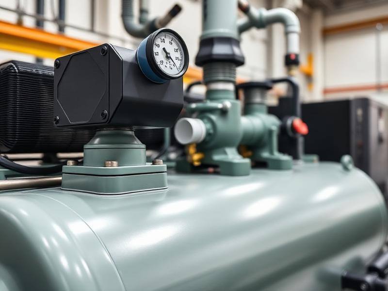 Compressors & Pumps – Pressure Sensors to Prevent Overloading and Ensure Efficiency