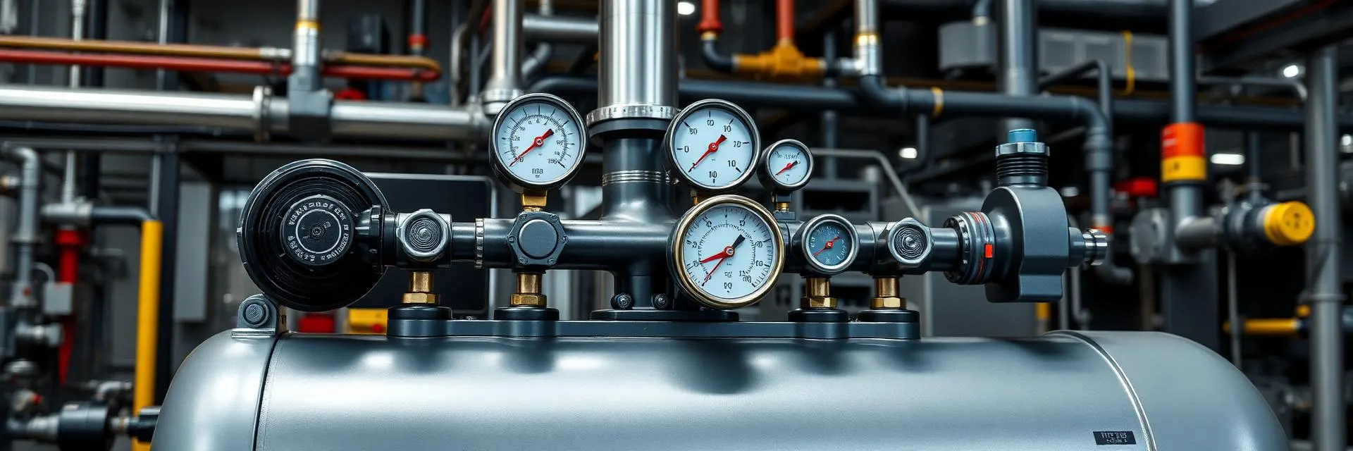 Compressor and pump pressure sensors for industrial applications