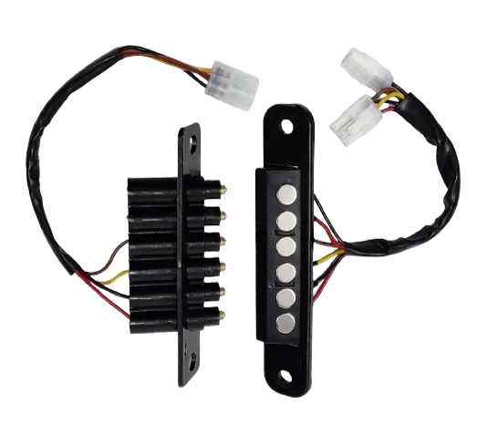 Automotive sliding door contact switch for van central locking and alarm systems